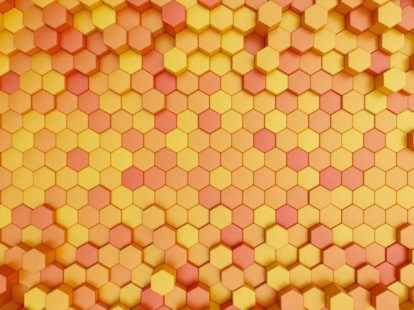 3D Hexagon Abstract Background: A Strategic Asset for Modern Design Workflows