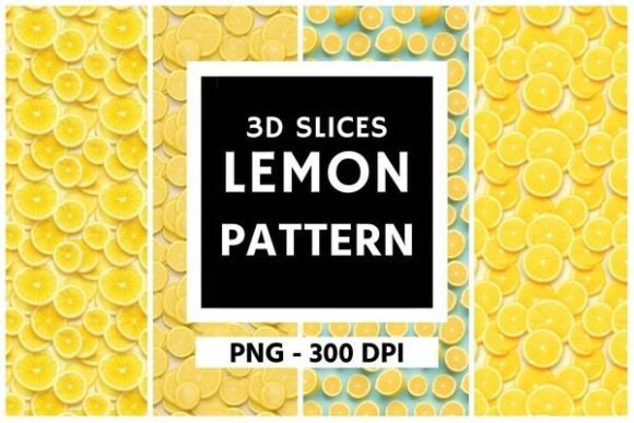 3D Lemon Slice Background Pattern 01: A Practical Evaluation for Modern Designers