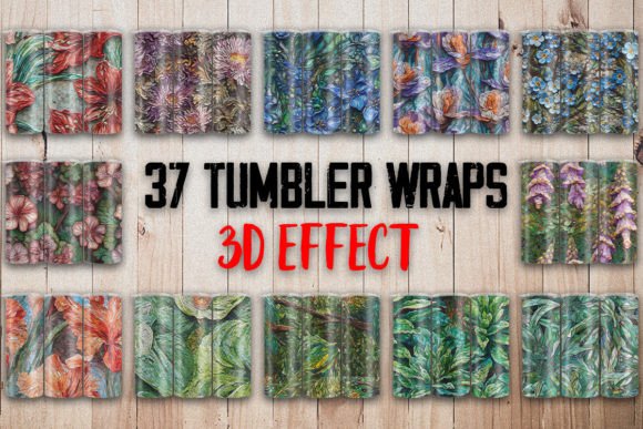 3D Mosaic Flowers Tumbler Wrap: A Practical Evaluation for Custom Drinkware