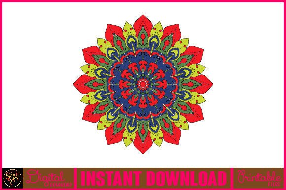Mandala 3D Layered SVG Cut File-142: Premium Design Asset