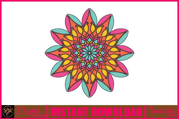 Mandala 3D Layered SVG Cut File-164: A Versatile Asset for Modern Creative Projects