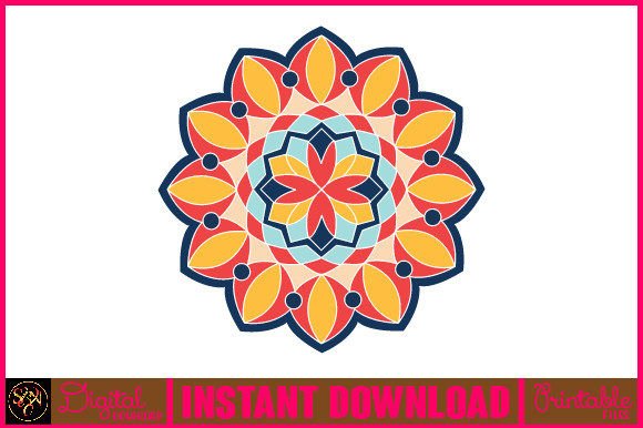 Mandala 3D Layered SVG Cut File-29: Integrating Complex Vector Art into Commercial and Personal Workflows