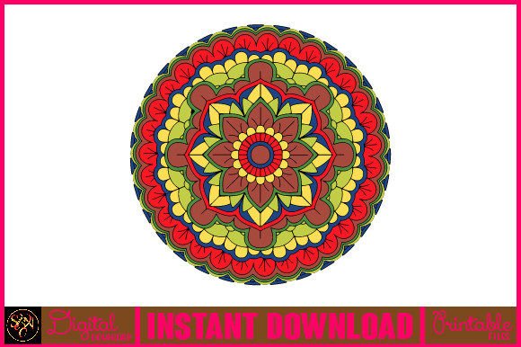 Mandala 3D Layered SVG Cut File-70