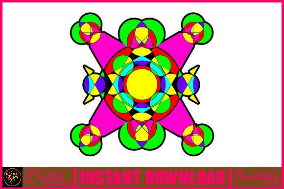 Mandala 3D Layered SVG Cut File-9