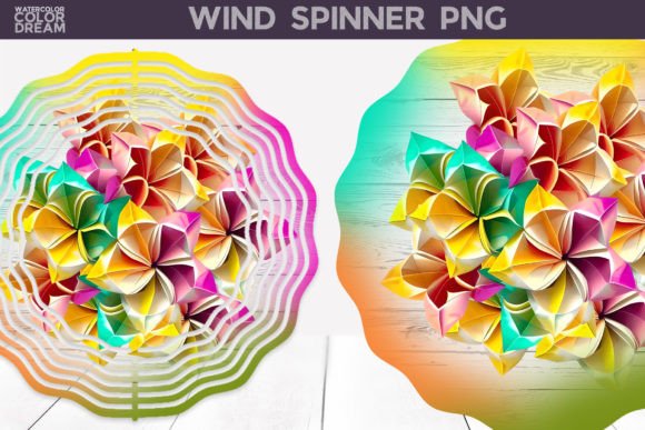 Plumeria 3D Wind Spinner: Elevating Outdoor Decor with High-Quality Sublimation Designs