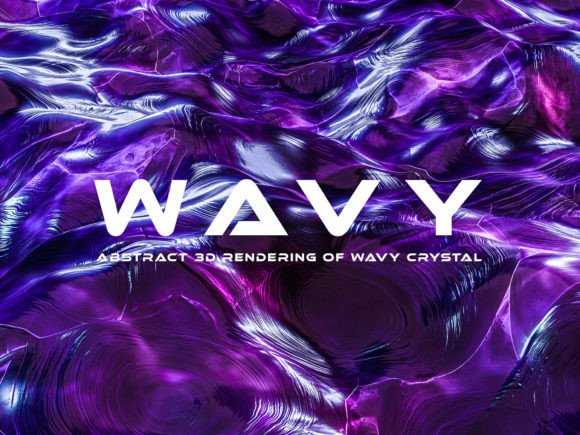 Purple Wavy Crystal 3D Background: A Practical Guide to Using High-Quality Visual Assets